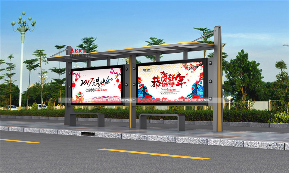 湖南不銹鋼候車亭