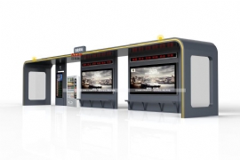 智能公交候車亭實現(xiàn)更多的實用功能: